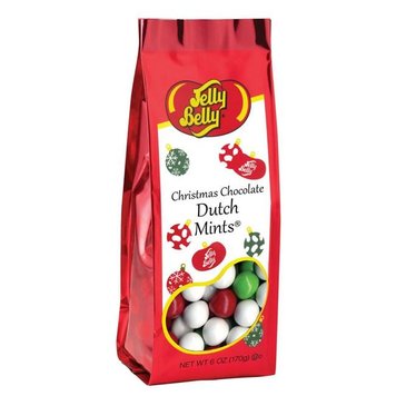 Драже Jelly Belly Christmas Chocolate Dutch Mints 170g 1571 фото