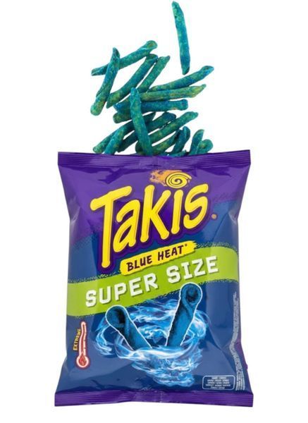 Чіпси Takis Blue Heat Super Size 160г 10360 фото