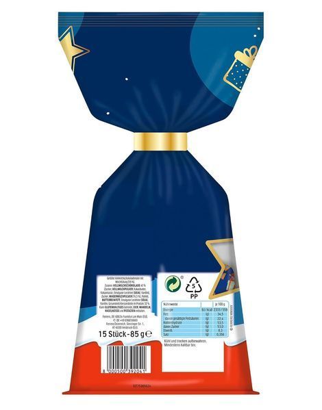 Шоколадные мини яйца Kinder Mini Eggs Milch 85г 4167 фото