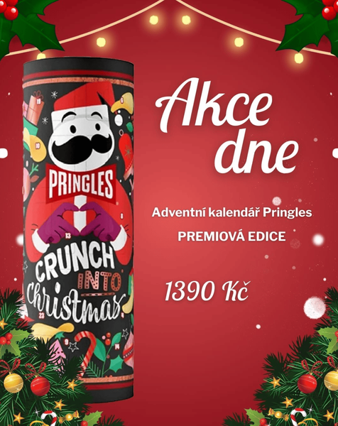 Адвент календар Pringles Crunch Into Christmas Advent Calendar 1085г 9961 фото