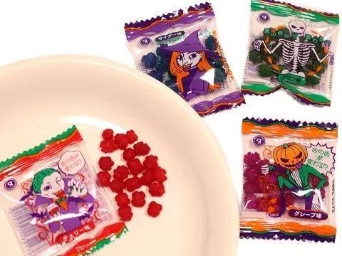 Японские конфеты Malta Halloween Konpeito Konpeito 24шт x 5г 7257 фото