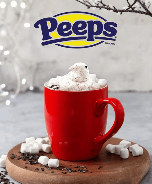 Маршмеллоу Peeps Candy Cane Marshmallow Chicks 85г 9714 фото