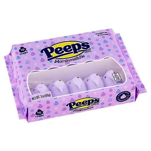 Маршмеллоу Peeps Purple Marshmallow Chicks, 85г 6503 фото