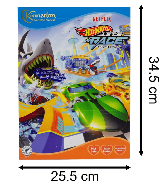 Адвент-календарь Kinnerton Hot Wheels Advent Calendar 40г 9671 фото