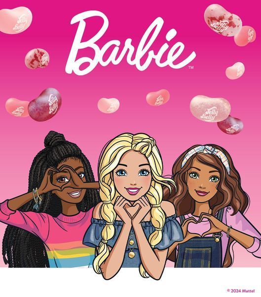 Драже Jelly Belly Barbie Jelly Beans 60 г 7937 фото