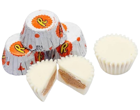 Конфеты Reese's DJ Santa's Disco Lights White Miniature Cups 62г 7887 фото