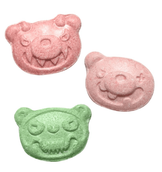 Кислые конфеты мишки Deddy Bears Dead Cute Sour Candy Bears Coffin Tin 1шт, 35г 9475 фото