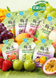 Конжак желе Liuliumei Fruit Jelly Green Plum and Passion Fruit Flavor 120г 11106 фото 6
