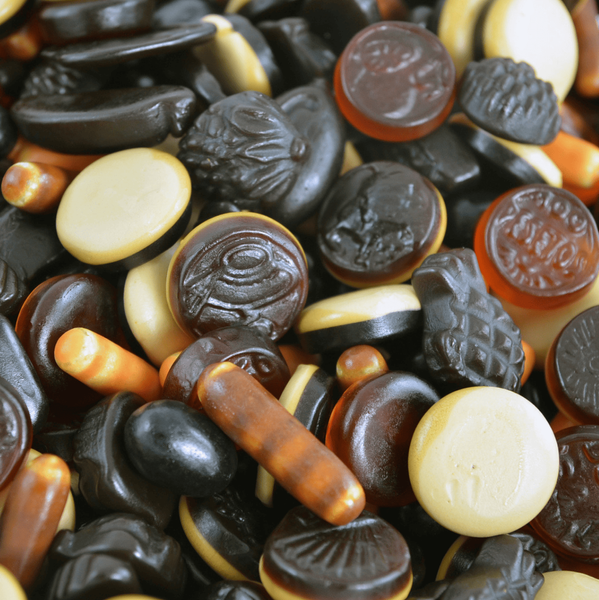 Жувальні цукерки Haribo Licorice Matador Dark Mix Maxi Pack 340г 10504 фото