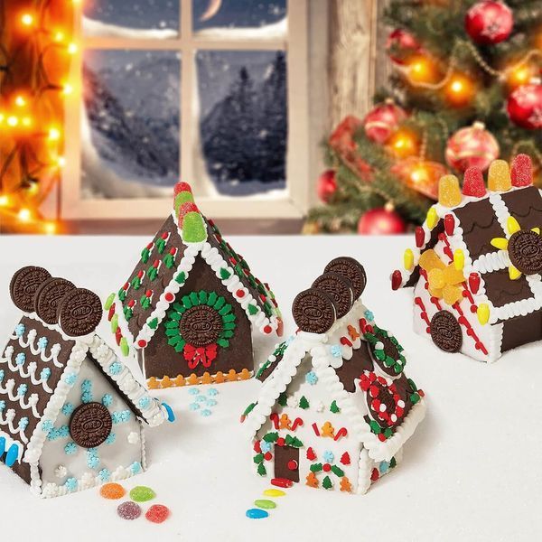 Пряниковий будиночок Create A Treat Oreo Mini Village Cookie Kit 642g 5982 фото