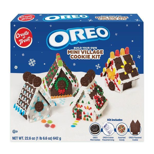 Пряниковий будиночок Create A Treat Oreo Mini Village Cookie Kit 642g 5982 фото