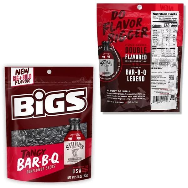 Насіння BIGS Stubb's Bar-B-Que, 150 г 6348 фото