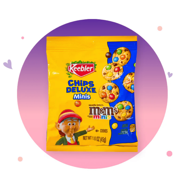 Печенье Keebler Chips Deluxe M&M's Minis Cookies 45г 9572 фото