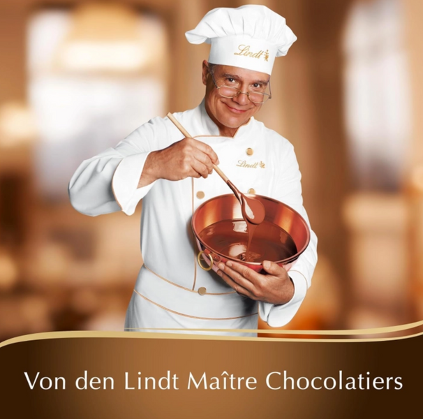Молочний шоколад з коньяком Lindt Cognac Premium Chocolate 100г 7839 фото