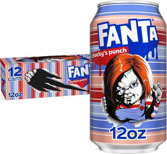 Газированный напиток Fanta Halloween Chucky's Punch 355 мл 9375 фото