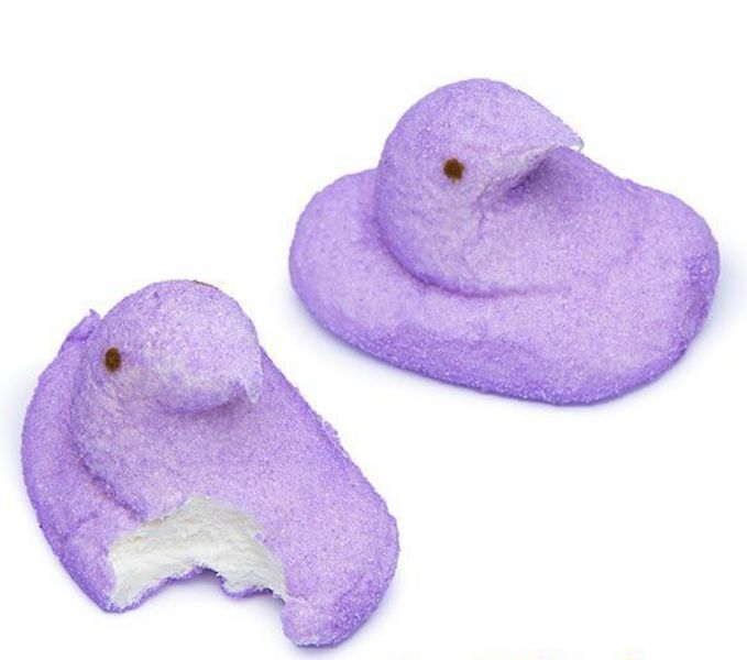 Маршмеллоу Peeps Purple Marshmallow Chicks, 85г 6503 фото