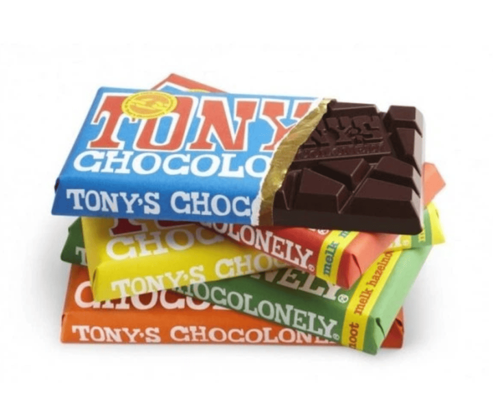 Шоколад Tony's Chocolonely Dark Chocolate 70% Pure 180г 10907 фото