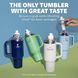 Термокружка с ручкой Cirkul All-Day StrawSip из нержавеющей стали Серая 1183 мл 7357 фото 7