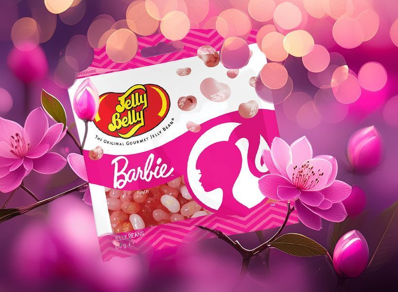 Драже Jelly Belly Barbie Jelly Beans 60 г 7937 фото