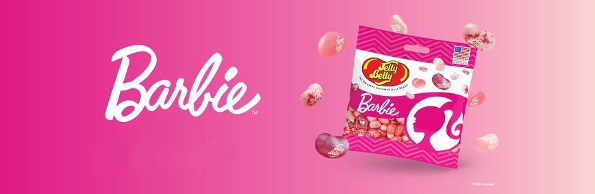Драже Jelly Belly Barbie Jelly Beans 60 г 7937 фото