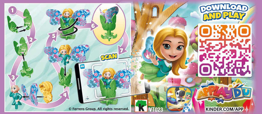 Шоколадное яйцо Kinder Surprise Fairies 20г 10655 фото