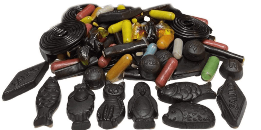 Жувальні цукерки Haribo Licorice Matador Dark Mix Maxi Pack 340г 10504 фото
