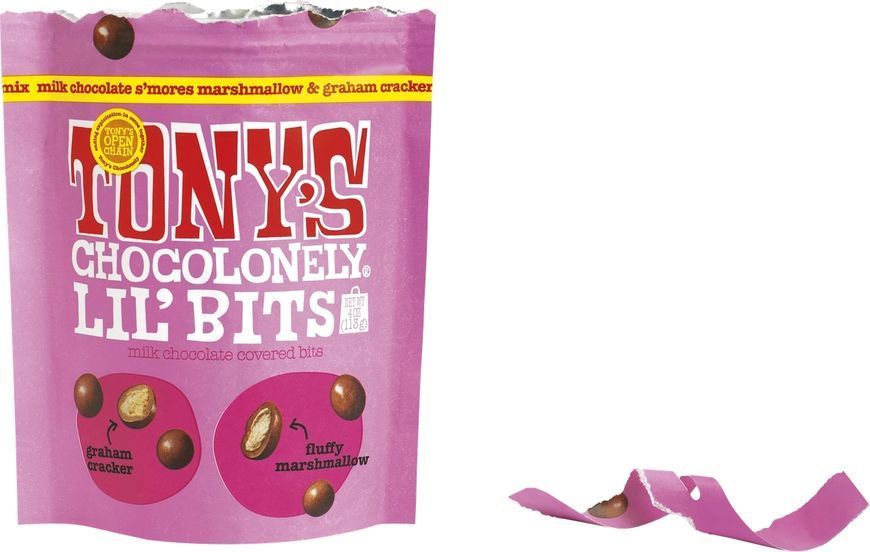 Драже Tony's Lil' Bits Milk Marshmallow S'mores Mix 113г 7491 фото