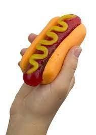 Жевачка Albert's Super Gummy Hot Dog Tutti Frutti 150 g 4432 фото