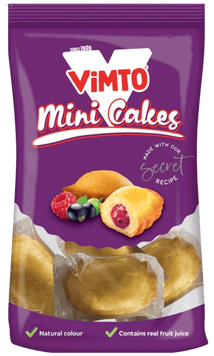 Міні-тістечка Rose Vimto Mini Cakes з фруктовою начинкою 200г 9672 фото