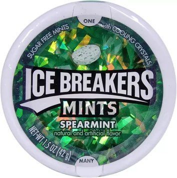 Льодяники ICE BREAKERS Mints Spearmint Sugar Free 42g 3998 фото