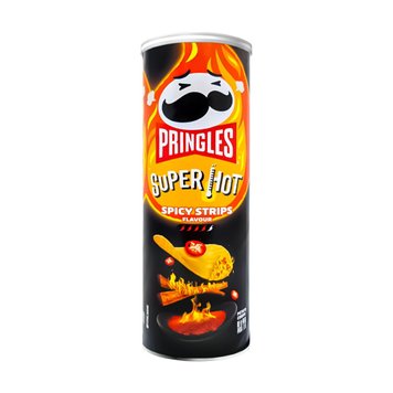 Чіпси Pringles Spicy Strips 110g 5329 фото