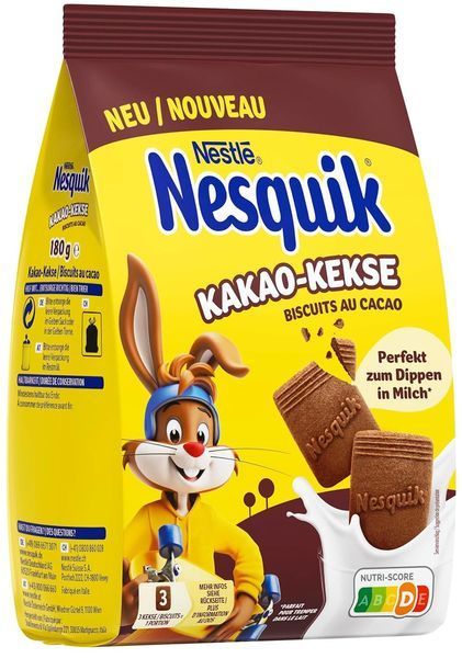 Какао напиток Nestle Nesquik Kakao-Keks 180г 9175 фото