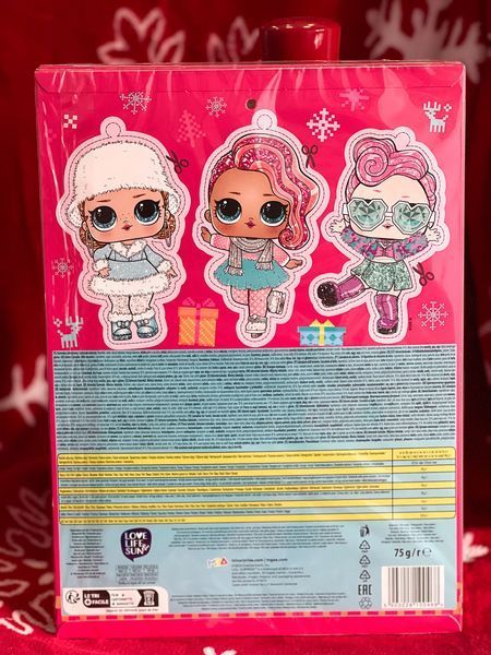 Адвент Календар LOL Pink Advent Calendar 75g 2215 фото