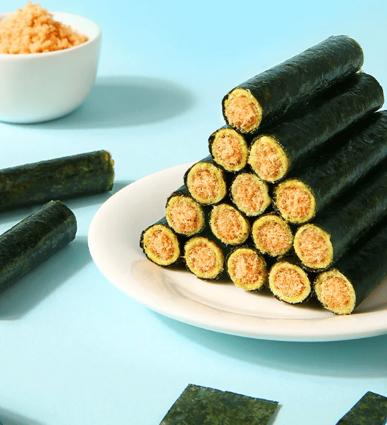 Снек Keke Crispy Seaweed Coconut Rolls 48г 11626 фото