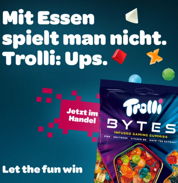 Желейні цукерки Trolli Bytes 150г 7591 фото