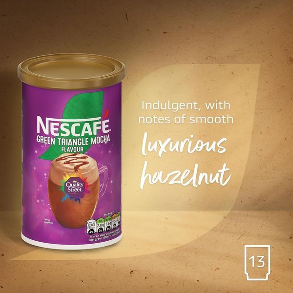 Растворимый кофе Nescafe Quality Street Green Triangle Mocha 260г 10721 фото