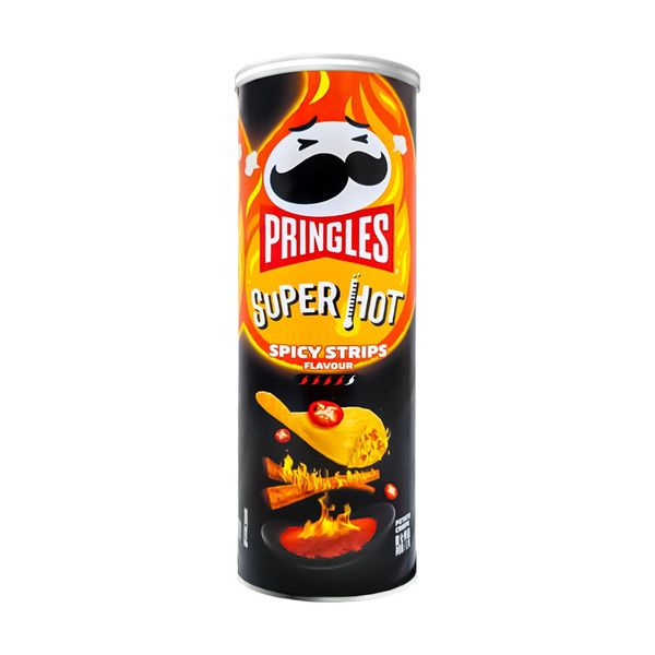 Чипсы Pringles Spicy Strips 110g 5329 фото