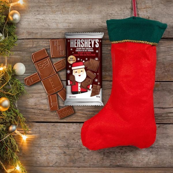 Шоколад Hershey's Build-A-Santa Milk Chocolate Candy 113 g 4330 фото