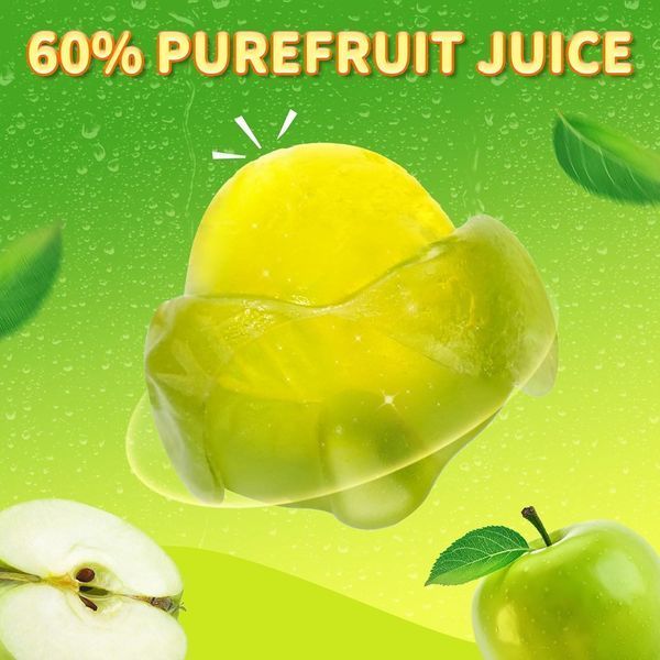Желейні цукерки Amos Peelerz Peelable Green Apple Gummy Candy 170г 10606 фото