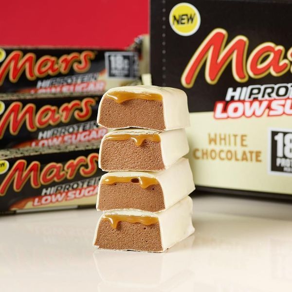 Протеїновий батончик Mars Hi-Protein Low Sugar White Chocolate 57г 11770 фото