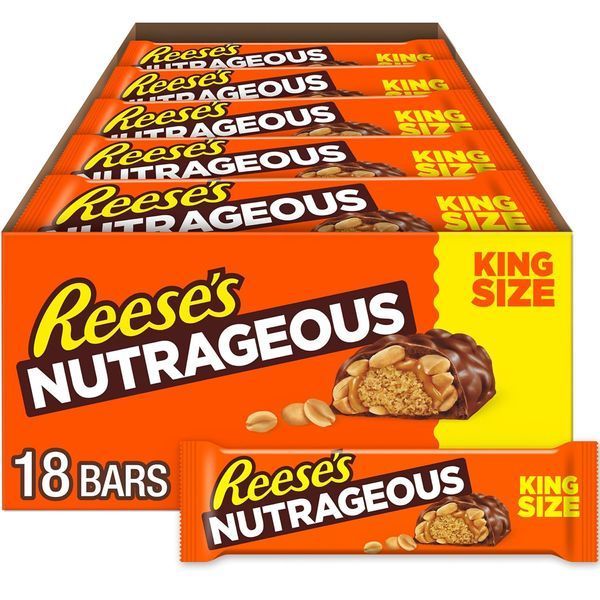Шоколадний батончик Reese&rsquo;s Nutrageous 47г 8314 фото