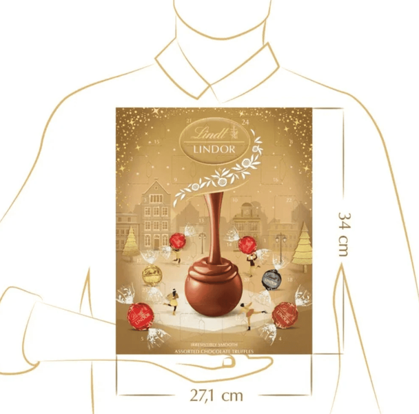 Адвент-календарь Lindt Lindor Assorted Advent Calendar 233г 7938 фото