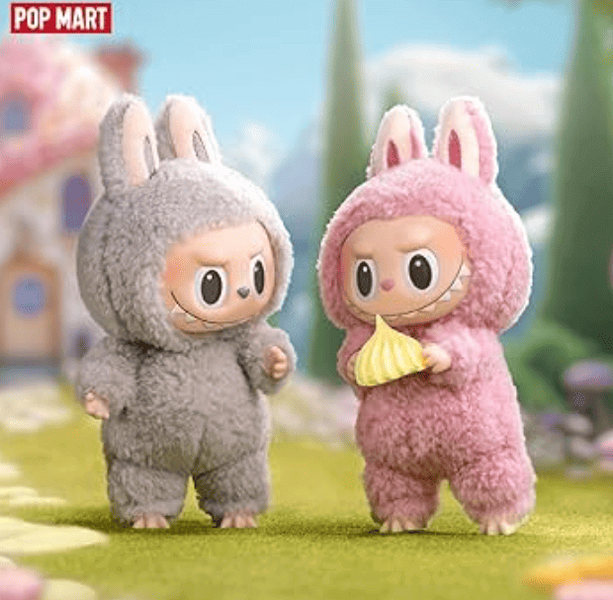 М'яка іграшка-брелок Labubu Pop Mart The Monsters Exciting Macaron Оригінал 1 серія, 1шт 8925 фото