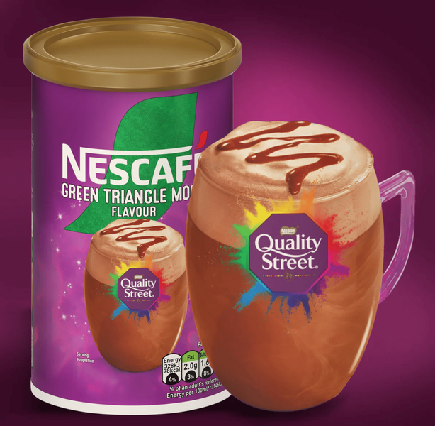 Растворимый кофе Nescafe Quality Street Green Triangle Mocha 260г 10721 фото