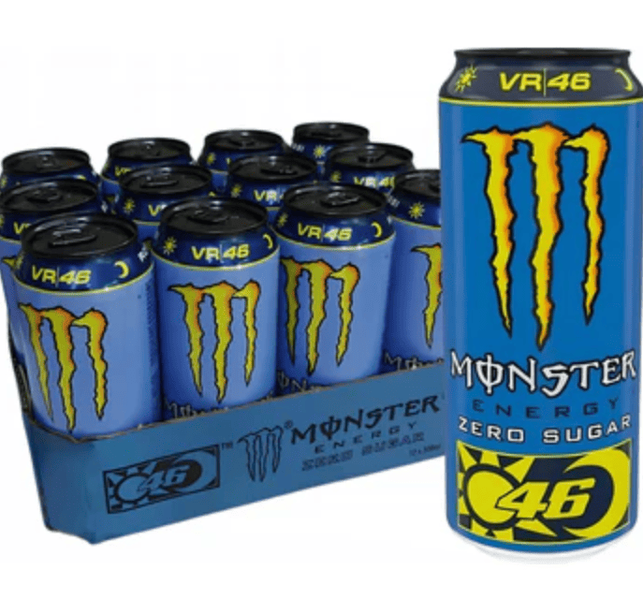 Энергетик Monster Energy Rossi VR46 Zero Sugar 500мл 9276 фото