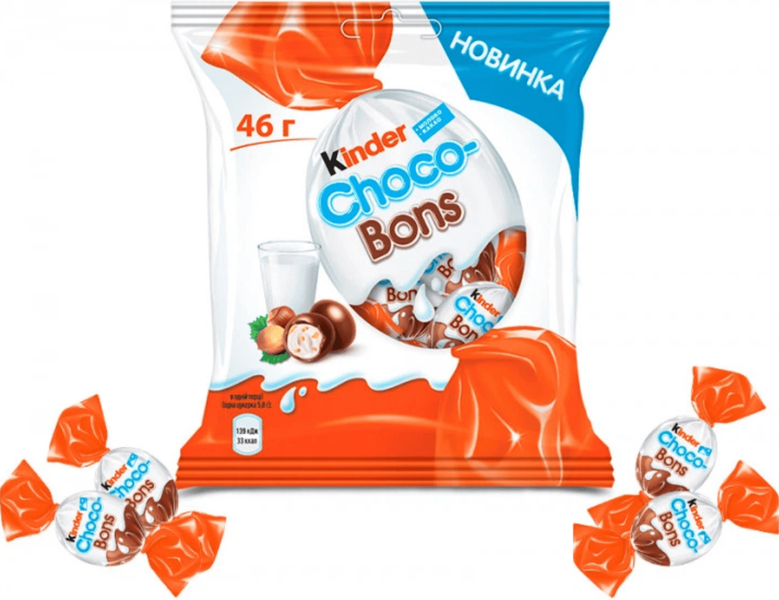 Шоколадні цукерки Kinder Schoko-Bons 46г 10361 фото