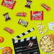 Набор шоколадных конфет Halloween Candy Snickers Skittles Twix Life Savers 40шт, 438г 9376 фото 5