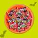 Набор шоколадных конфет Halloween Candy Snickers Skittles Twix Life Savers 40шт, 438г 9376 фото 4