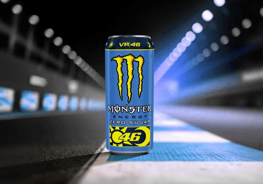 Энергетик Monster Energy Rossi VR46 Zero Sugar 500мл 9276 фото