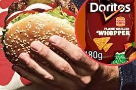 Чипси Doritos Dippers Burger King Flame Grilled Whopper Sharing 180 g 5001 фото